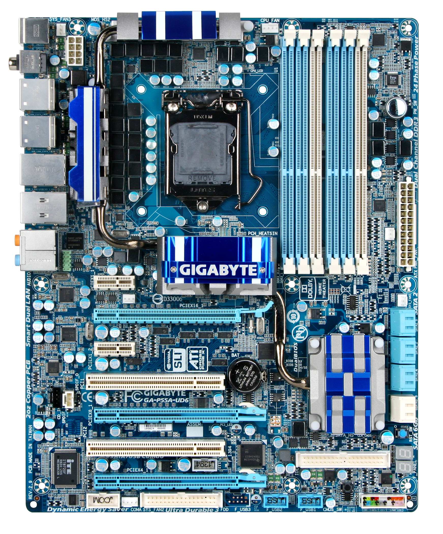 Gigabyte GA-P55A-UD4/UD6/......